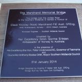 Nick Marstrand Memorial Bridge Dedication 31st January 2014 - 065