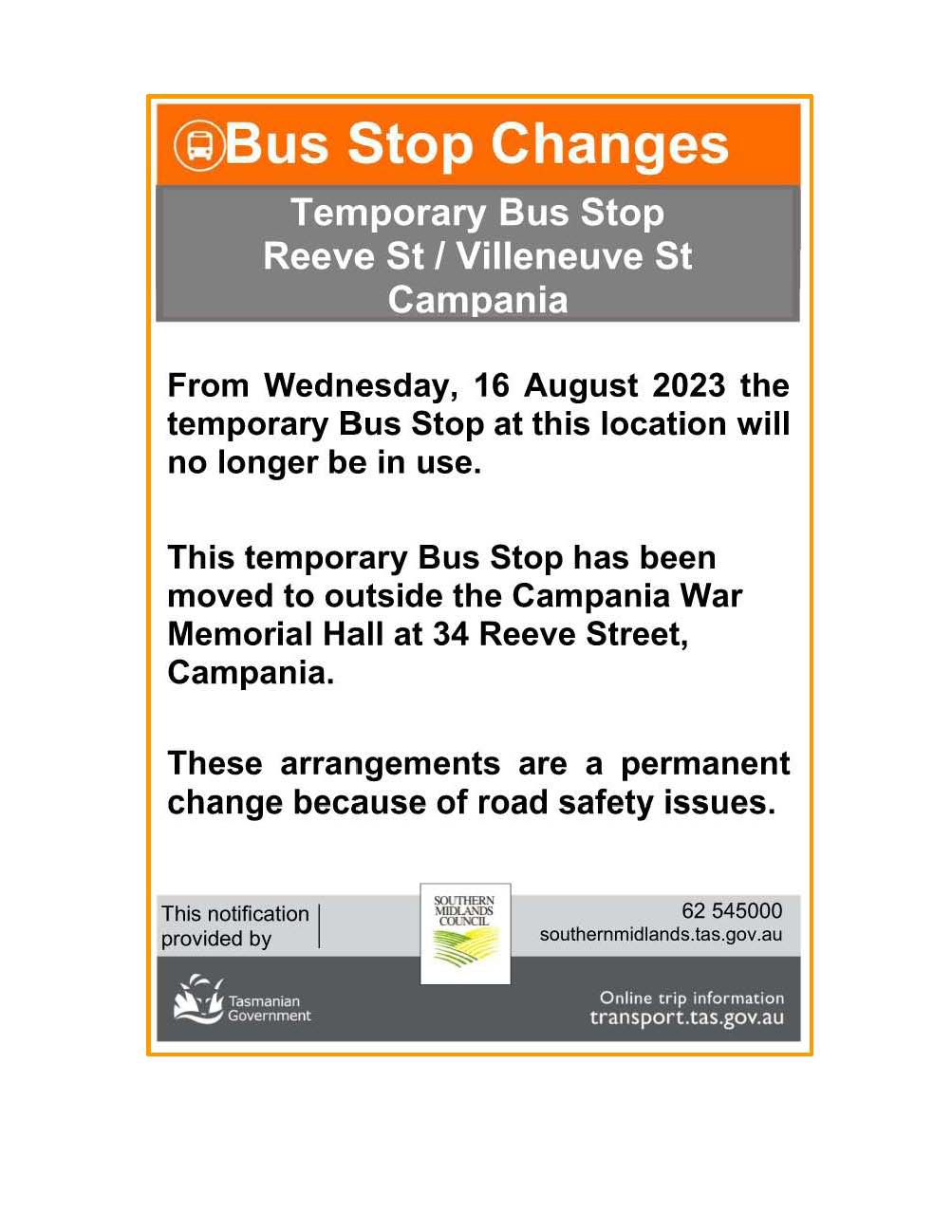 Advice to Community - Road Works and Bus Stop Changes Campania_Page_5