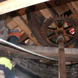 Callington Mill restoration - final placement of cap