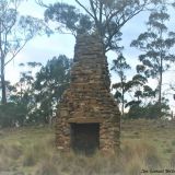 Old chimney on an old homestead at Runnymede. Photo: Joe, aged 15.