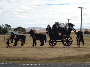 Stage coach, Kempton southern end